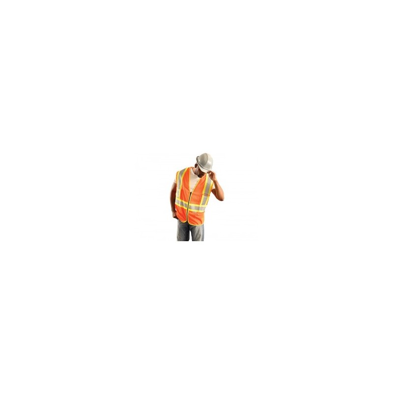 Chaleco de Alta Visibilidad Occunomix de Poliester Malla Naranja OK-ODOTMZ 1/1 127103