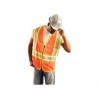 Chaleco de Alta Visibilidad Occunomix de Poliester Malla Naranja OK-ODOTMZ 1/1 127103