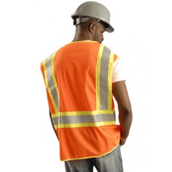 Chaleco de Alta Visibilidad Occunomix de Poliester Malla Naranja OK-ODOTMZ 1/1 127103