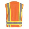 Chaleco de Alta Visibilidad Occunomix de Poliester Malla Naranja ECO-ATRNSM-O 1/1 127104