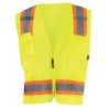 Chaleco de Alta Visibilidad Occunomix de Poliester Malla Amarillo ECO-ATRNSM-Y 1/1 127105