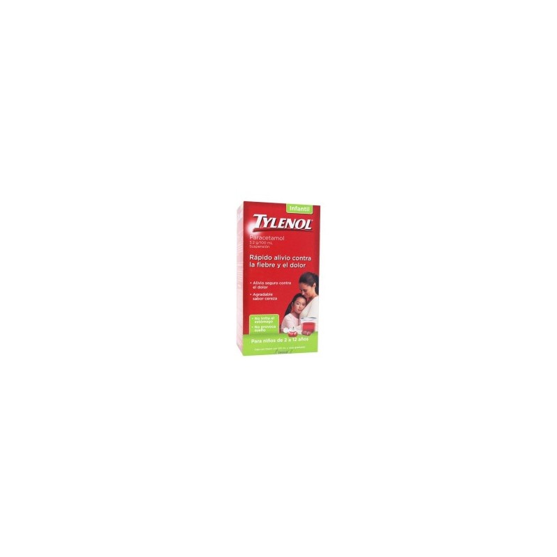 Tylenol 3.2 g/100 Ml  Suspensión Infantil Sabor Cereza 1/1 120 Ml  008817