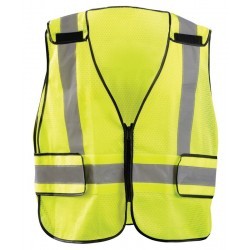 Chaleco de Alta Visibilidad Occunomix de Poliester Malla Amarillo LUX-PS-DOR-R 1/1 127107