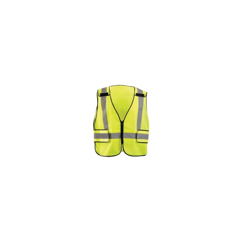 Chaleco de Alta Visibilidad Occunomix de Poliester Malla Amarillo LUX-PS-DOR-R 1/1 127107