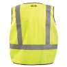 Chaleco de Alta Visibilidad Occunomix de Poliester Malla Amarillo LUX-PS-DOR-R 1/1 127107
