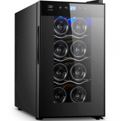 Cava de Vinos Avera para 8 Botellas Color Negro 1/1 EVE8