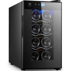Cava de Vinos Avera para 8 Botellas Color Negro 1/1 EVE8