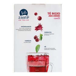 TE ROJO TISANA ARANDANO JAMAICA SABOR CEREZA 800G 1/1 626809
