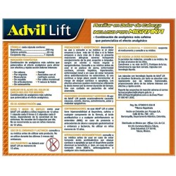Advil Lift 200 Mg /65 Mg   1/10 768575
