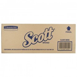 PAÑUELOS FACIALES SCOTT 30 PAQUETES 30/90 89355