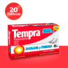 Tempra 500 Mg  Adultos Dolor y Fiebre 1/20 545214