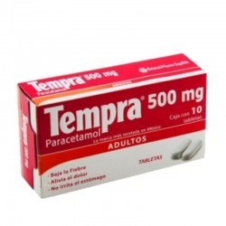 Tempra Adultos 500 Mg  1/10 545211
