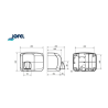 SECADOR DE MANOS ÍBERO INOXIDABLE BRILLO ÓPTICO JOFEL 1/1 AA92126
