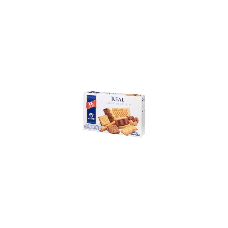 GALLETAS MACMA SURTIDO REAL 800 G 1/1 128238
