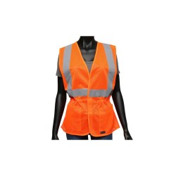 Chaleco Femenino de Alta Visibilidad West Chester de Polyester Malla Naranja 47208 1/1 127119
