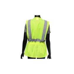 Chaleco Femenino de Alta Visibilidad West Chester de Polyester Malla Amarillo 47207 1/1 127120