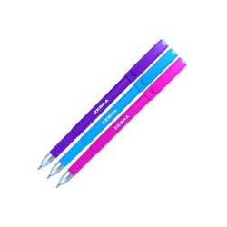 Plumas de Gel Zebra Basic RollerBall Punto Fino Tinta Rosa Morada Azul 1/3 Piezas 82032