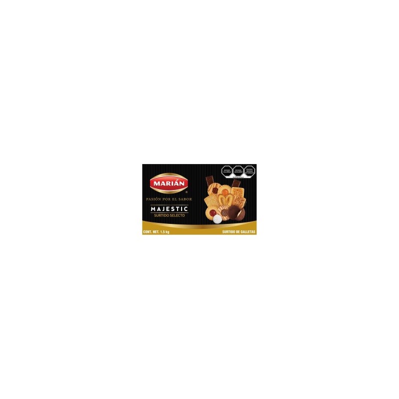 GALLETAS GOURMET MAJESTIC MARIAN 1.5 KG 1/1 636636