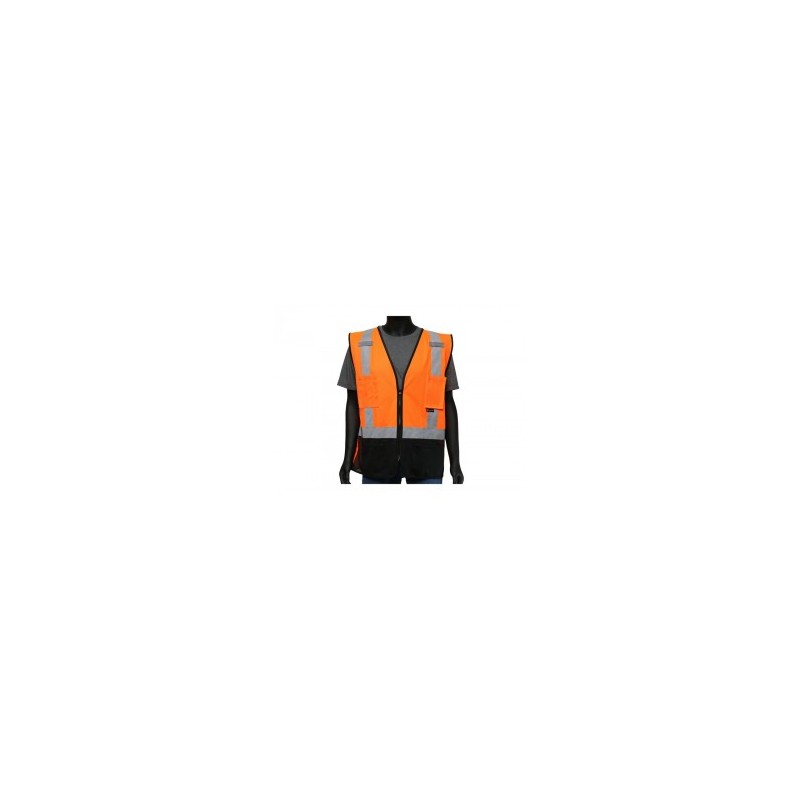 Chaleco de Alta Visibilidad West Chester de Polyester Solido Naranja 47212 1/1 127122