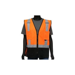 Chaleco de Alta Visibilidad West Chester de Polyester Solido Naranja 47212 1/1 127122