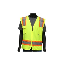 Chaleco de Alta Visibilidad West Chester de Poliester Solido Amarillo 47215 1/1 127123