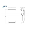 SECADOR DE MANOS JET TIFÓN FILTRO HEPA BLANCO EVAPORACIÓN AUTOMÁTICA 1/1 AA25126