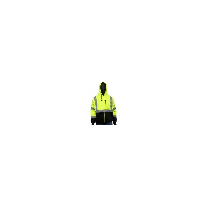 Sudadera de Alta Visibilidad West Chester de Polar Polyester Amarillo 47500 1/1 127125