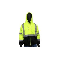 Sudadera de Alta Visibilidad West Chester de Polar Polyester Amarillo 47500 1/1 127125