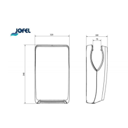 SECADOR DE MANOS JET TIFÓN FILTRO HEPA PLATA EVAPORACIÓN AUTOMÁTICA 1/1 AA25526