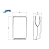 SECADOR DE MANOS JET TIFÓN FILTRO HEPA GRAFITO EVAPORACIÓN AUTOMÁTICA 1/1 AA25926