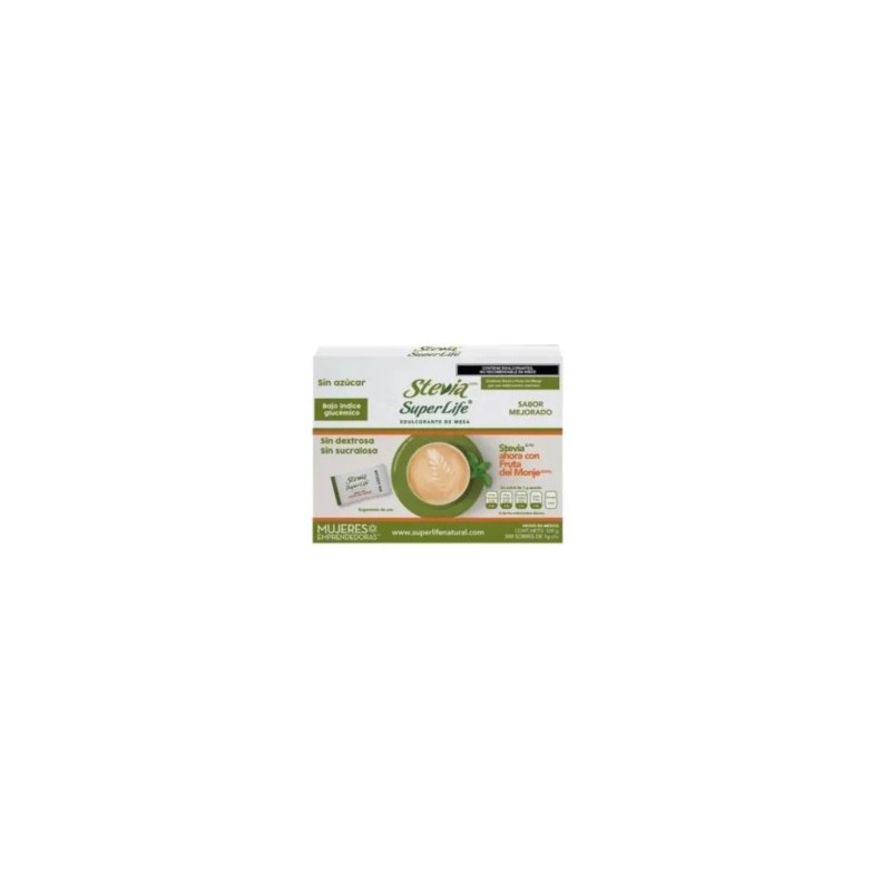 STEVIA SUPER LIFE 500 SOBRES 1/1 080576