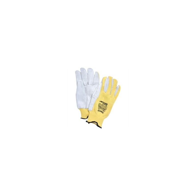 Guantes Bulldog Resistentes a Cortes de Kevlar/Cuero Honeywell KV18-45 1/2 13803