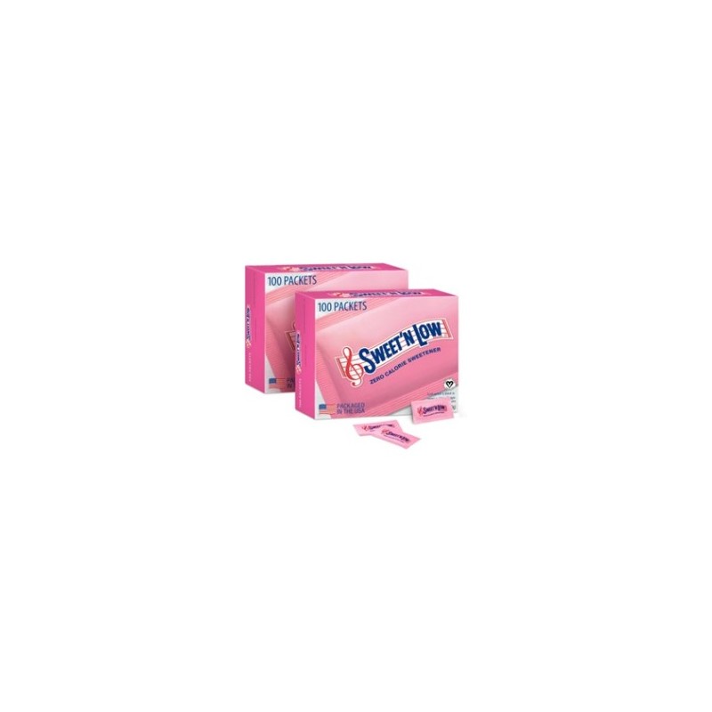 SWEET´N LOW ENDULZANTE 100 SOBRES 1/2 100416