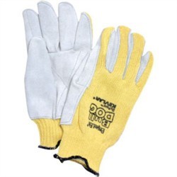 Guantes Junk Yard Dog Resistentes a Cortes de Kevlar/Cuero Honeywell KV20A-100-50 1/2 13805