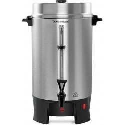 Cafetera Percoladora Black And Decker 40 Tazas CMU1000 1/1 177677