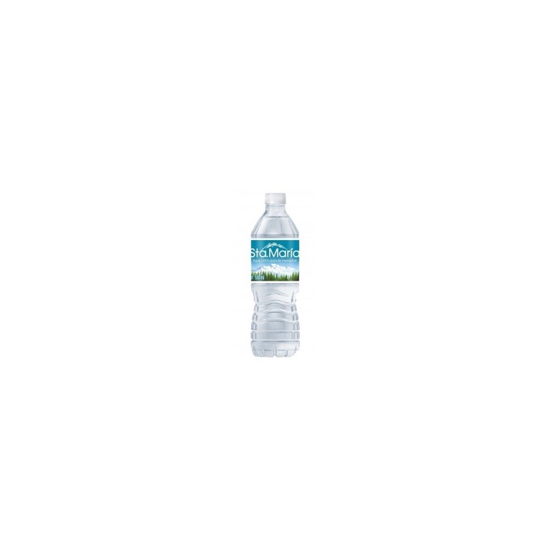 AGUA EMBOTELLADA 24 PZAS DE 500 ML SANTA MARIA 1/24 624038