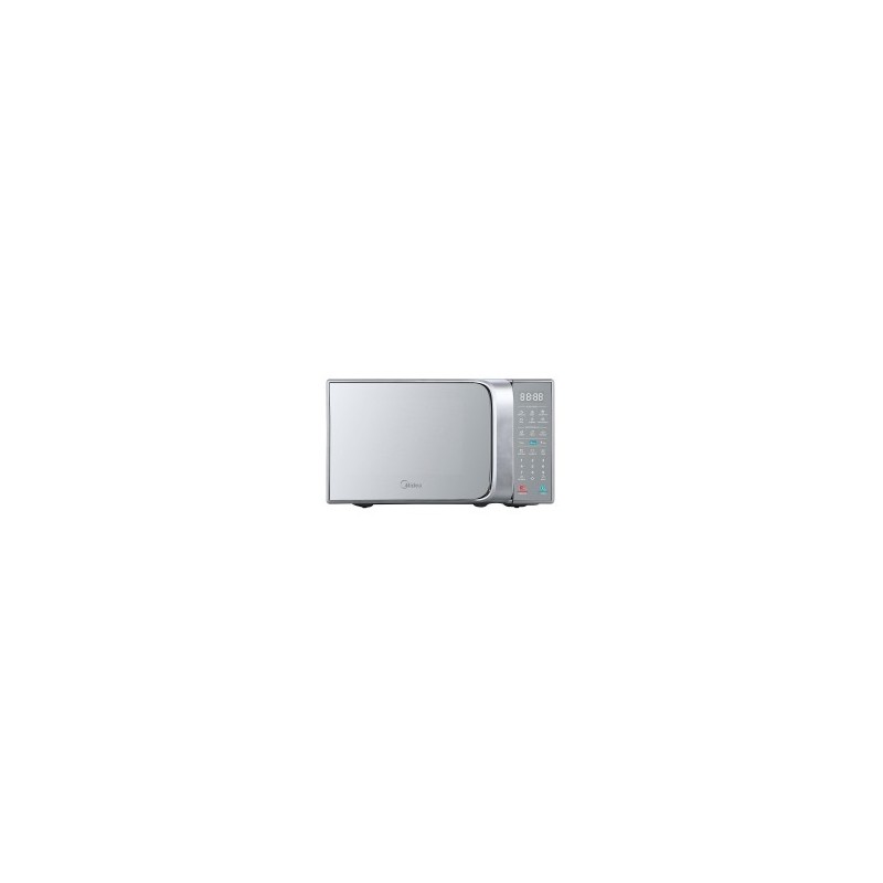 Horno De Microondas Midea 0.7 Pies Cúbicos Plata MMDV07S2DG 1/1 220967