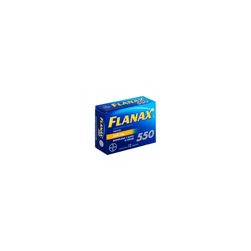 Flanax Analgesico Tabletas 550 Mg 1/12 849734