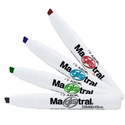 Marcador Azor Magistral Didáctico Colores 1/4 Piezas 10895