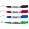 Marcador Permanente Sharpie Fine Colores 1/4 Piezas 40068