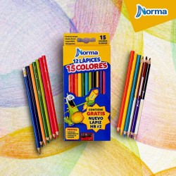 Lápices de Colores Norma 1/12 piezas 45606