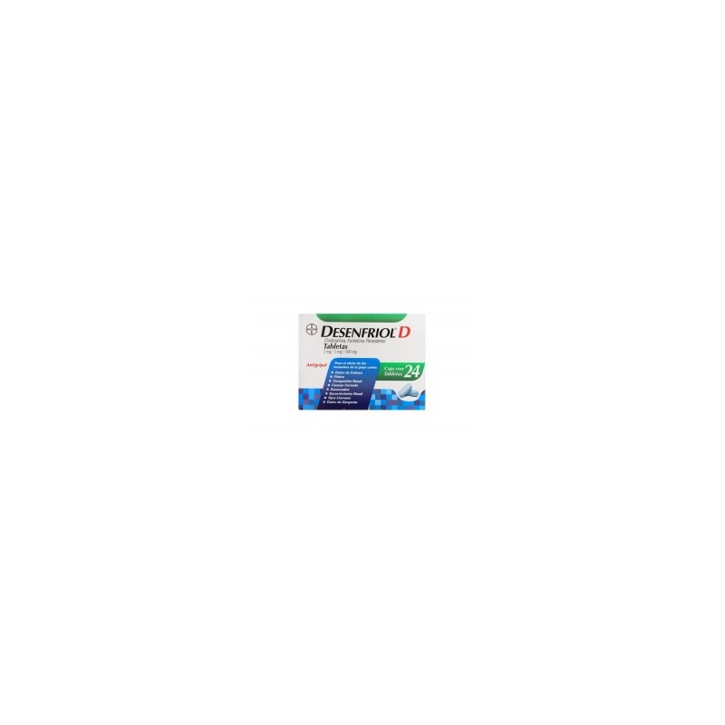 Desenfriol D 2 Mg  / 5 Mg  / 500 Mg   1/24 604038
