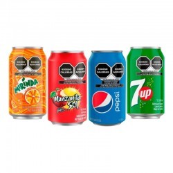 REFRESCO MIX DE PEPSI 24 LATAS DE 355 ML 1/24 284913