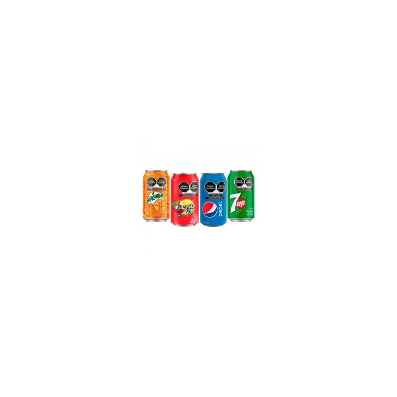 REFRESCO MIX DE PEPSI 24 LATAS DE 355 ML 1/24 284913