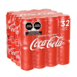 REFESCO COCA COLA 32 LATAS DE 355 ML 1/32 123521