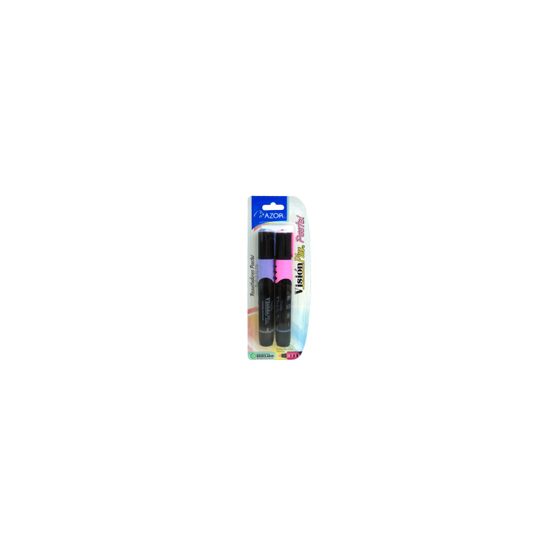 Marcatextos Azor Vision Plus Pastel 1/2 Piezas 280497