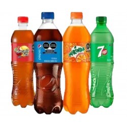 REFRESCO MIX DE PEPSI 24 BOTELLAS DE 600 ML 1/24 152550