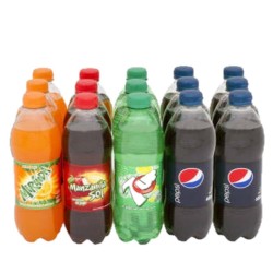 REFRESCO MIX DE PEPSI 24 BOTELLAS DE 600 ML 1/24 152550
