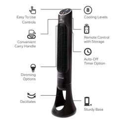 Ventilador de Torre Honeywell 40 Pulgadas Quietset HYF290BMX 1/1 204347