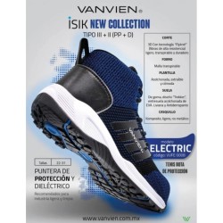 Tenis de Seguridad Dieléctricos Vanvien Electric VVFE 0008 1/2 148104
